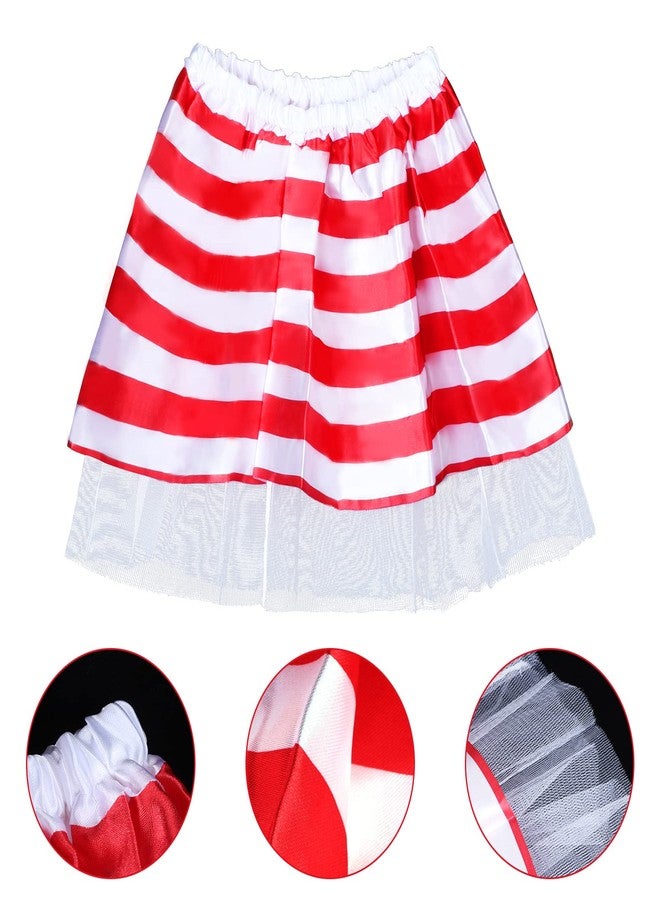 Keymall 5 Pcs Accessories for Kids Cat Costume Kit Including Headband Gloves Bowtie Skirt Tail in Halloween School Day - Image 5